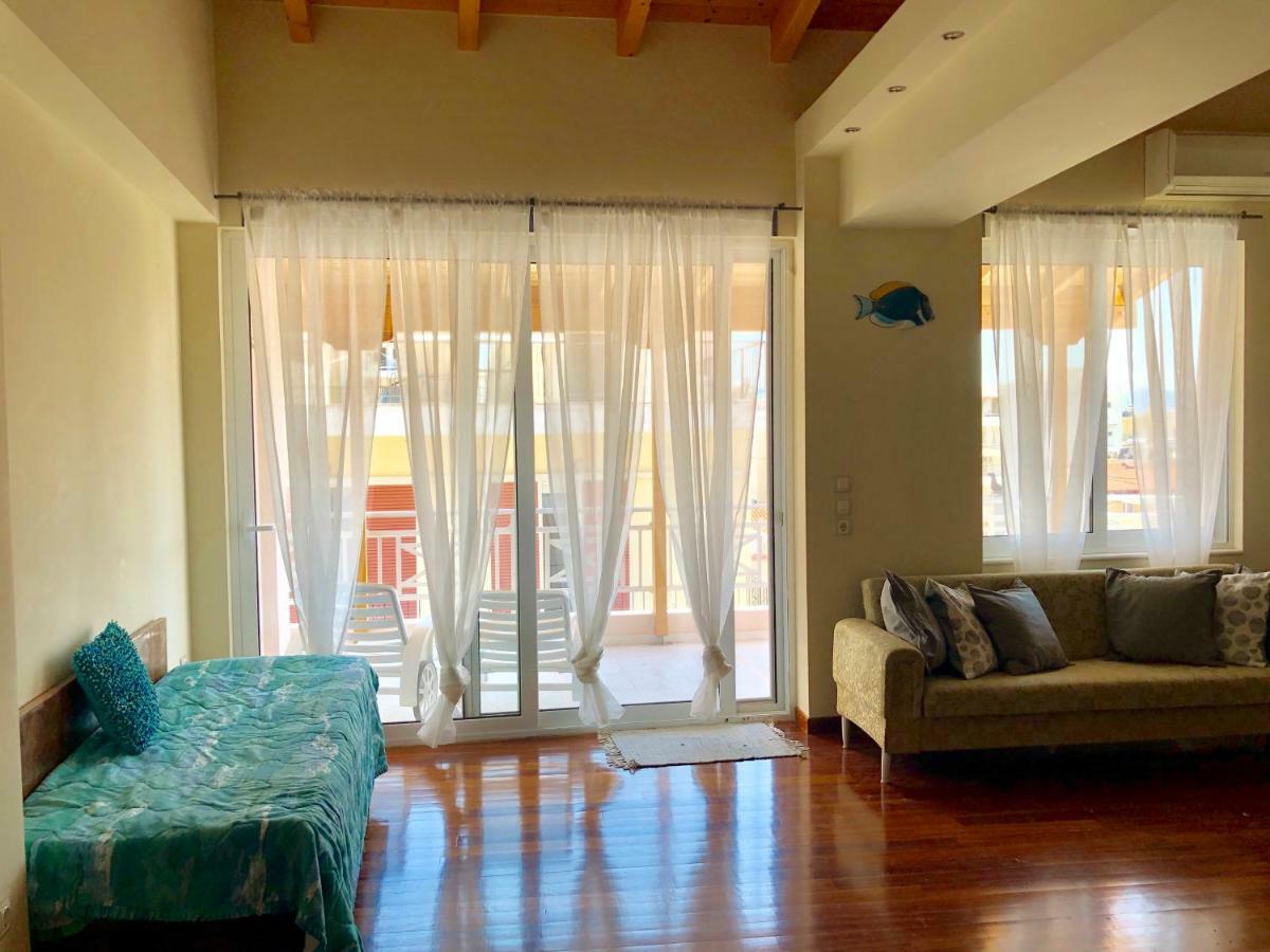 Azure Retreat Apartman Lutráki Kültér fotó